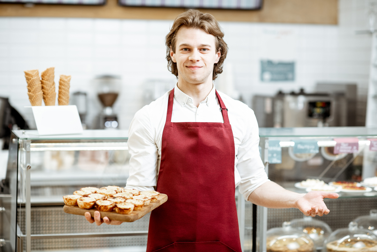 Baker in Bakeshop