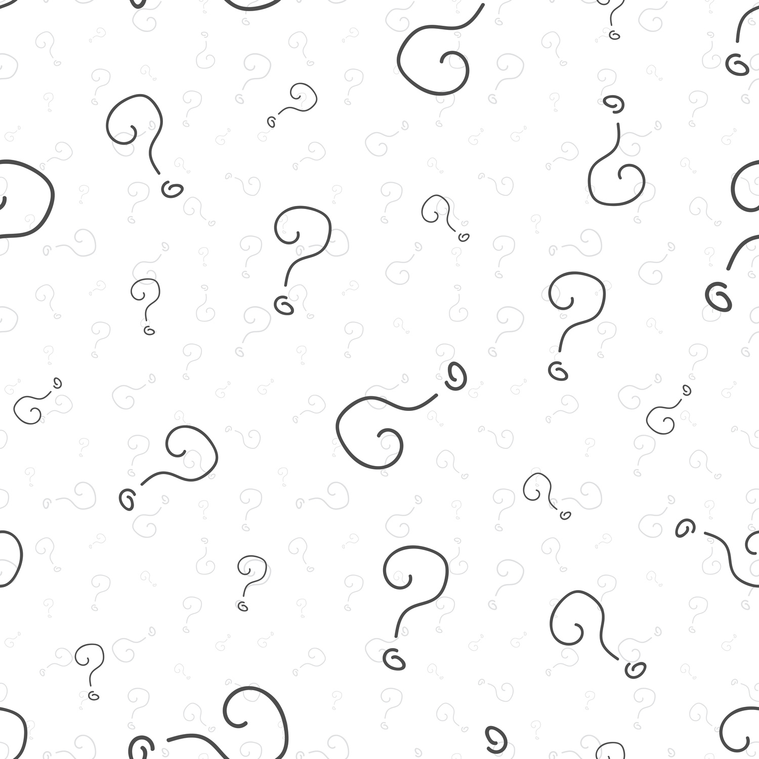Question Marks or Interrogation Pattern